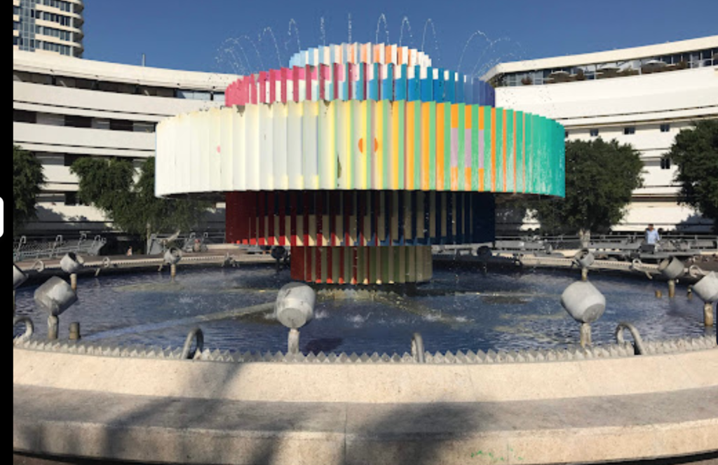 Water – Mayim – Agam Fountain